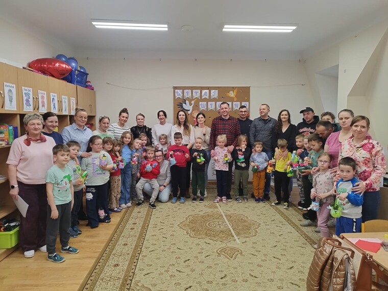 Wielkanocne warsztaty integracyjne w grupie Tygryski