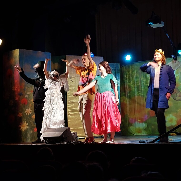 Biedronki w magicznym świecie baśni Andersena