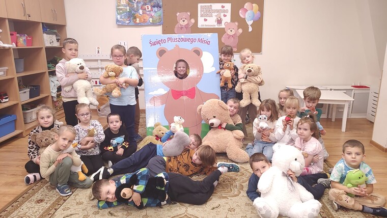 Relacja z Dnia Pluszowego Misia w grupie Tygrysków