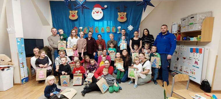 Świąteczne zajęcia otwarte w grupie Biedronki