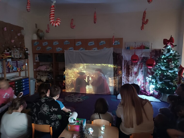 Świąteczne warsztaty w grupie Kangurki