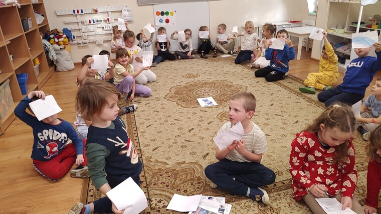 Oswajamy strach – zajęcia w grupie Tygryski