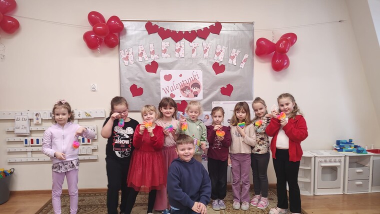 Walentynkowy dzień pełen przyjaźni i radości