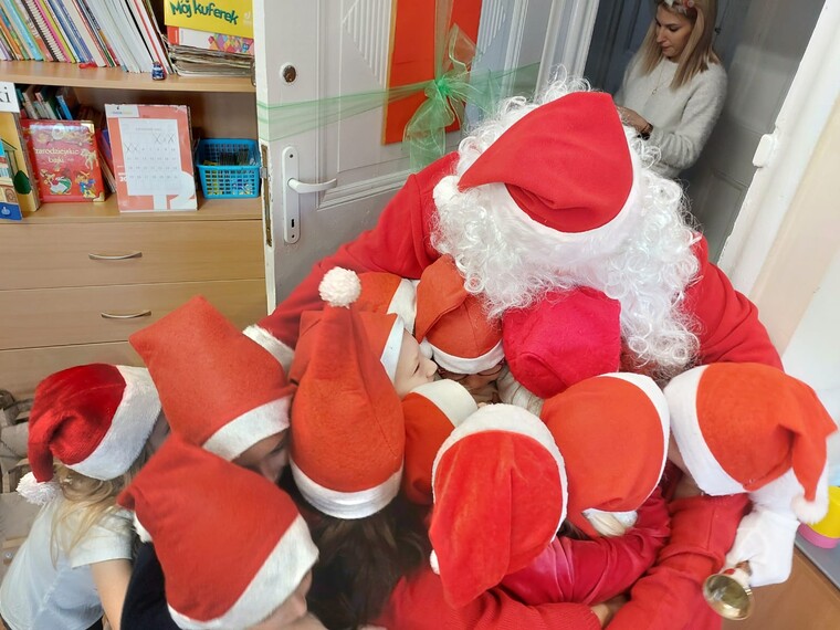 Święty Mikołaj w naszym przedszkolu